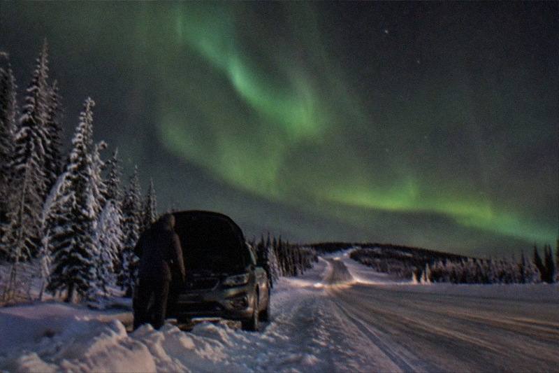 Incredible Aurora Viewing Adventure, a bookable northern lights chasing tour from Fairbanks, Alaska